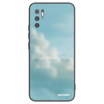 Picasee Μαύρη θήκη σιλικόνης για Xiaomi Poco M3 Pro 5G - CHASiNG LIGHT