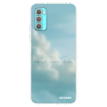 Picasee διαφανής θήκη σιλικόνης Motorola Moto G60 - CHASiNG LIGHT