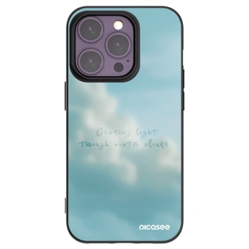 Picasee Μαύρη θήκη σιλικόνης για Apple iPhone 14 Pro - CHASiNG LIGHT