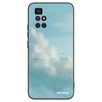 Picasee Μαύρη θήκη σιλικόνης για Xiaomi Redmi 10 (2022) - CHASiNG LIGHT