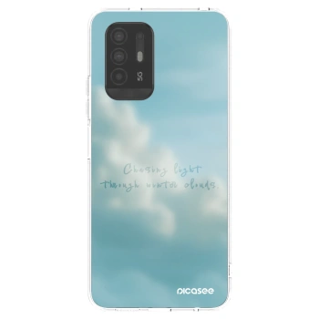 Picasee διαφανής θήκη σιλικόνης OPPO A94 5G - CHASiNG LIGHT
