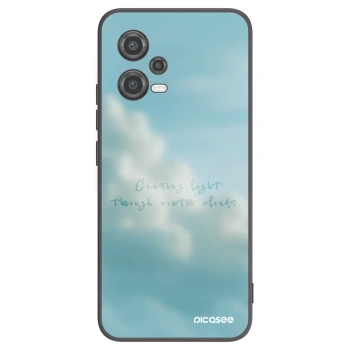 Picasee Μαύρη θήκη σιλικόνης για Xiaomi Poco X5 - CHASiNG LIGHT