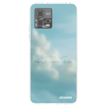 Picasee διαφανής θήκη σιλικόνης Motorola Moto G72 - CHASiNG LIGHT