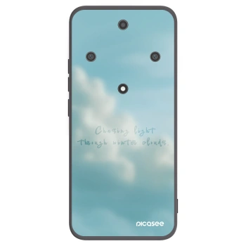 Picasee Μαύρη θήκη σιλικόνης για Honor Magic5 Lite 5G - CHASiNG LIGHT