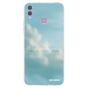 Picasee διαφανής θήκη σιλικόνης Honor 8X - CHASiNG LIGHT