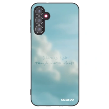 Picasee Μαύρη θήκη σιλικόνης για Samsung Galaxy A14 4G A145R - CHASiNG LIGHT