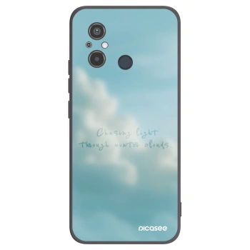 Picasee Μαύρη θήκη σιλικόνης για Xiaomi Redmi 12C - CHASiNG LIGHT