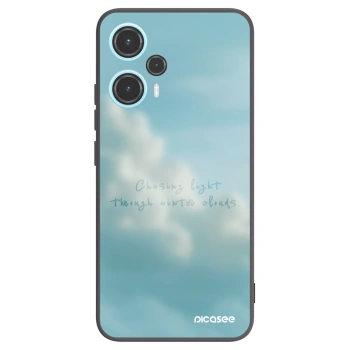 Picasee Μαύρη θήκη σιλικόνης για Xiaomi Poco F5 - CHASiNG LIGHT