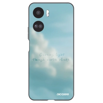 Picasee Μαύρη θήκη σιλικόνης για Honor 90 Lite 5G - CHASiNG LIGHT