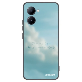 Picasee Μαύρη θήκη σιλικόνης για Realme C33 (2023) - CHASiNG LIGHT