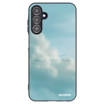 Picasee Μαύρη θήκη σιλικόνης για Samsung Galaxy A15 A155F 4G - CHASiNG LIGHT