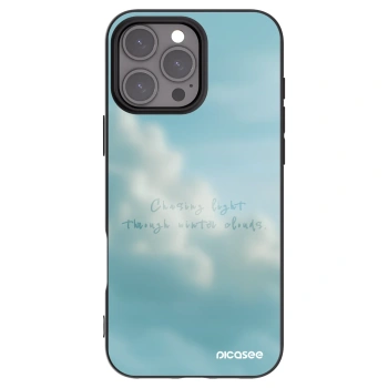 Picasee Μαύρη θήκη σιλικόνης για Apple iPhone 16 Pro Max - CHASiNG LIGHT