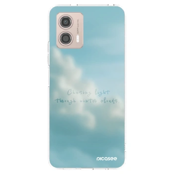 Picasee διαφανής θήκη σιλικόνης Motorola Moto G53 5G - CHASiNG LIGHT