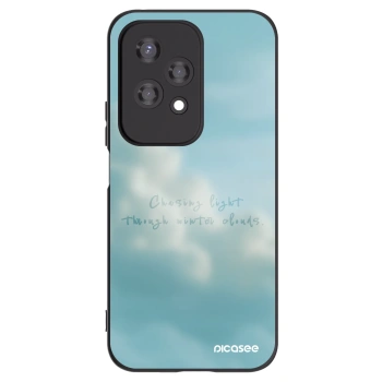 Picasee Μαύρη θήκη σιλικόνης για Honor 200 Lite - CHASiNG LIGHT