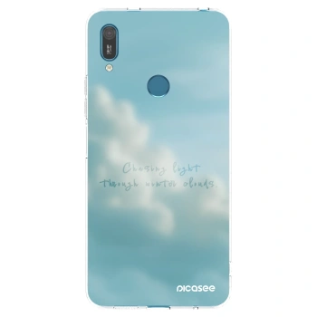 Picasee διαφανής θήκη σιλικόνης Huawei Y7 2019 - CHASiNG LIGHT