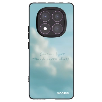 Picasee Μαύρη θήκη σιλικόνης για Xiaomi Redmi Note 14 Pro 4G - CHASiNG LIGHT