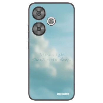 Picasee Μαύρη θήκη σιλικόνης για Xiaomi Poco F6 - CHASiNG LIGHT