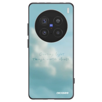 Picasee Μαύρη θήκη σιλικόνης για Vivo X200 Pro - CHASiNG LIGHT