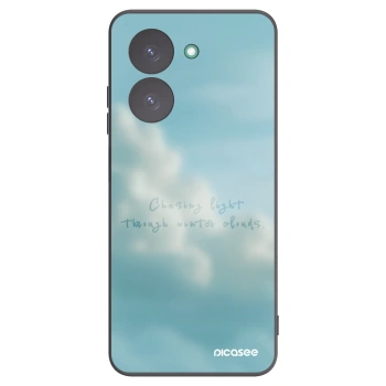 Picasee Μαύρη θήκη σιλικόνης για Xiaomi Redmi A5 - CHASiNG LIGHT