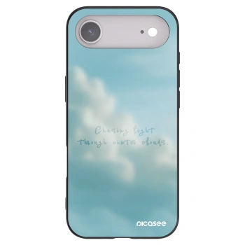 Picasee Μαύρη θήκη σιλικόνης για Apple iPhone Air - CHASiNG LIGHT