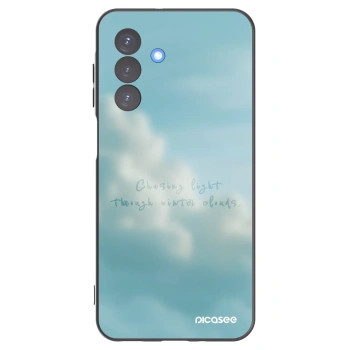 Picasee Μαύρη θήκη σιλικόνης για Samsung Galaxy A17 5G - CHASiNG LIGHT