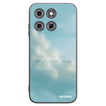 Picasee Μαύρη θήκη σιλικόνης για Motorola Moto G77 - CHASiNG LIGHT