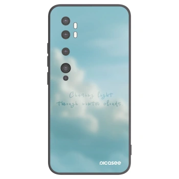 Picasee Μαύρη θήκη σιλικόνης για Xiaomi Mi Note 10 (Pro) - CHASiNG LIGHT