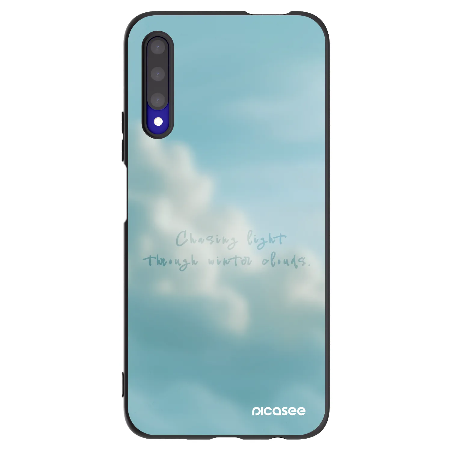 Picasee Μαύρη θήκη σιλικόνης για Honor 9X Pro - CHASiNG LIGHT