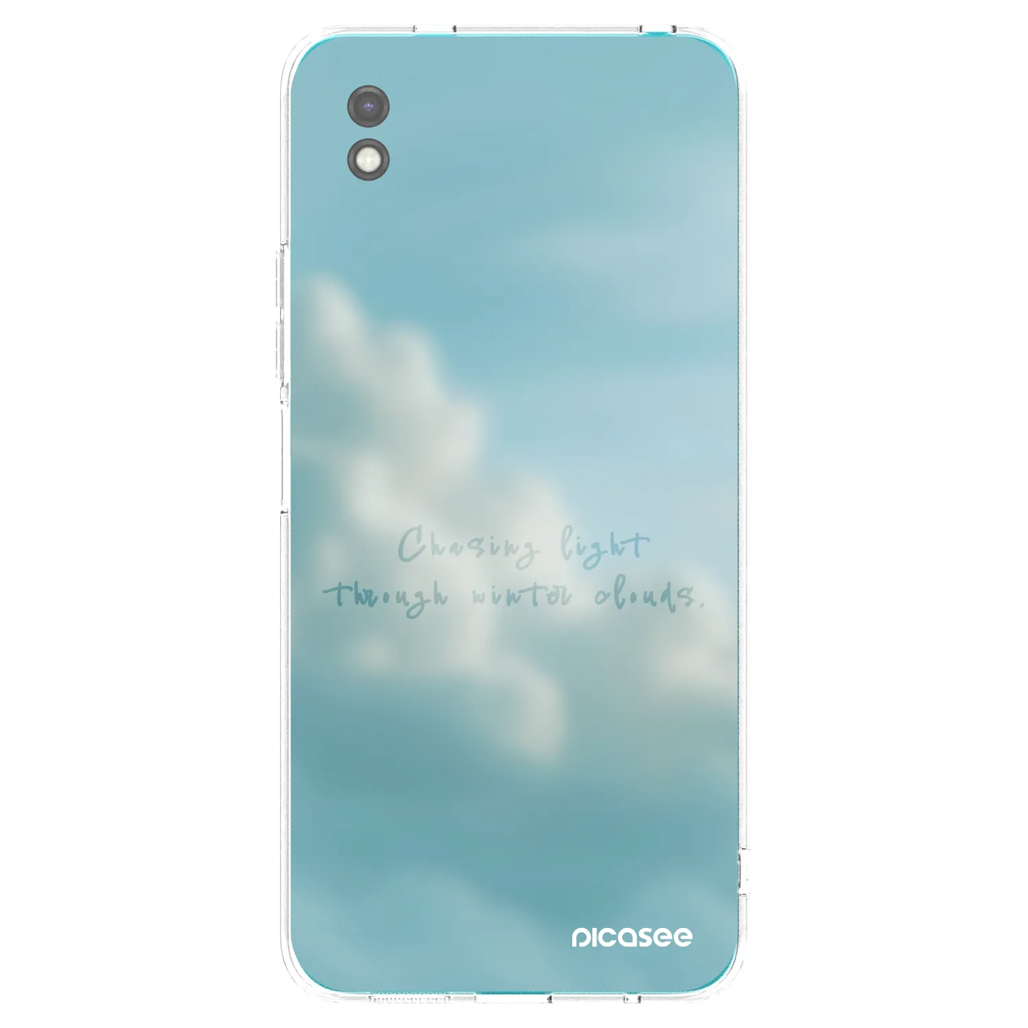 Picasee Μαύρη θήκη σιλικόνης για Xiaomi Redmi 9A - CHASiNG LIGHT