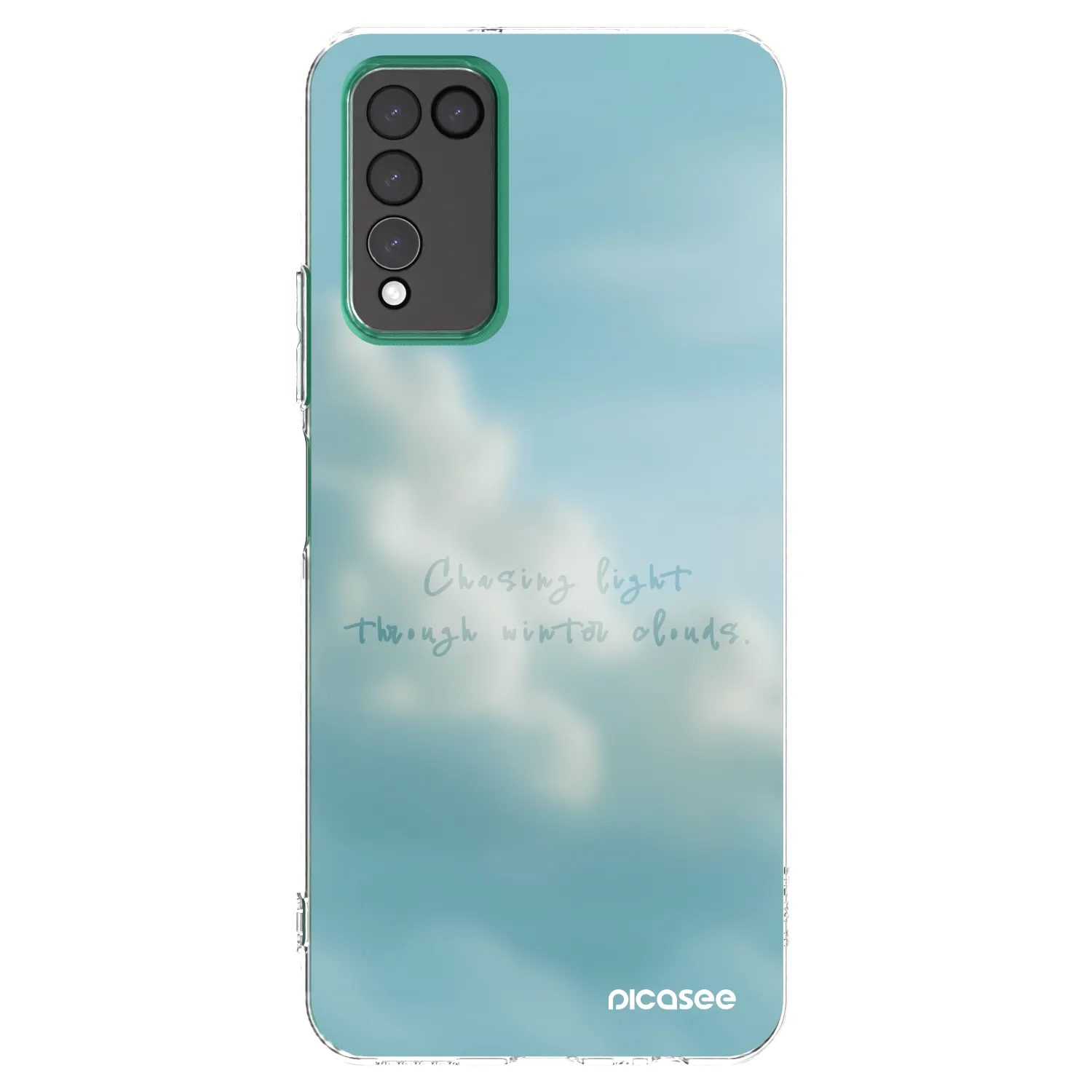 Picasee διαφανής θήκη σιλικόνης Honor 10X Lite - CHASiNG LIGHT