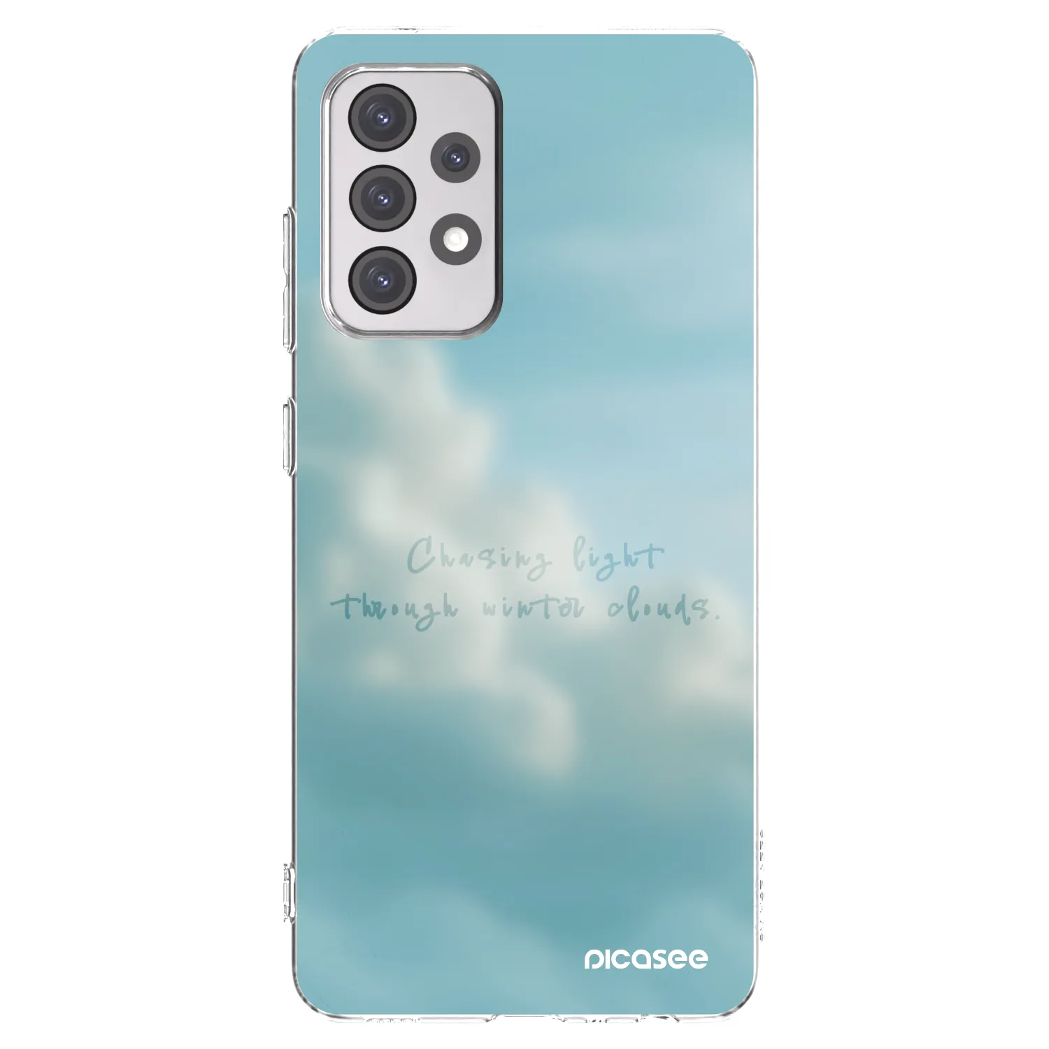 Picasee διαφανής θήκη σιλικόνης Samsung Galaxy A52 5G A525F - CHASiNG LIGHT