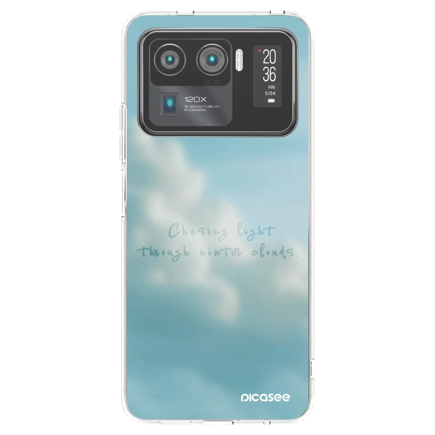 Picasee διαφανής θήκη σιλικόνης Xiaomi Mi 11 Ultra - CHASiNG LIGHT