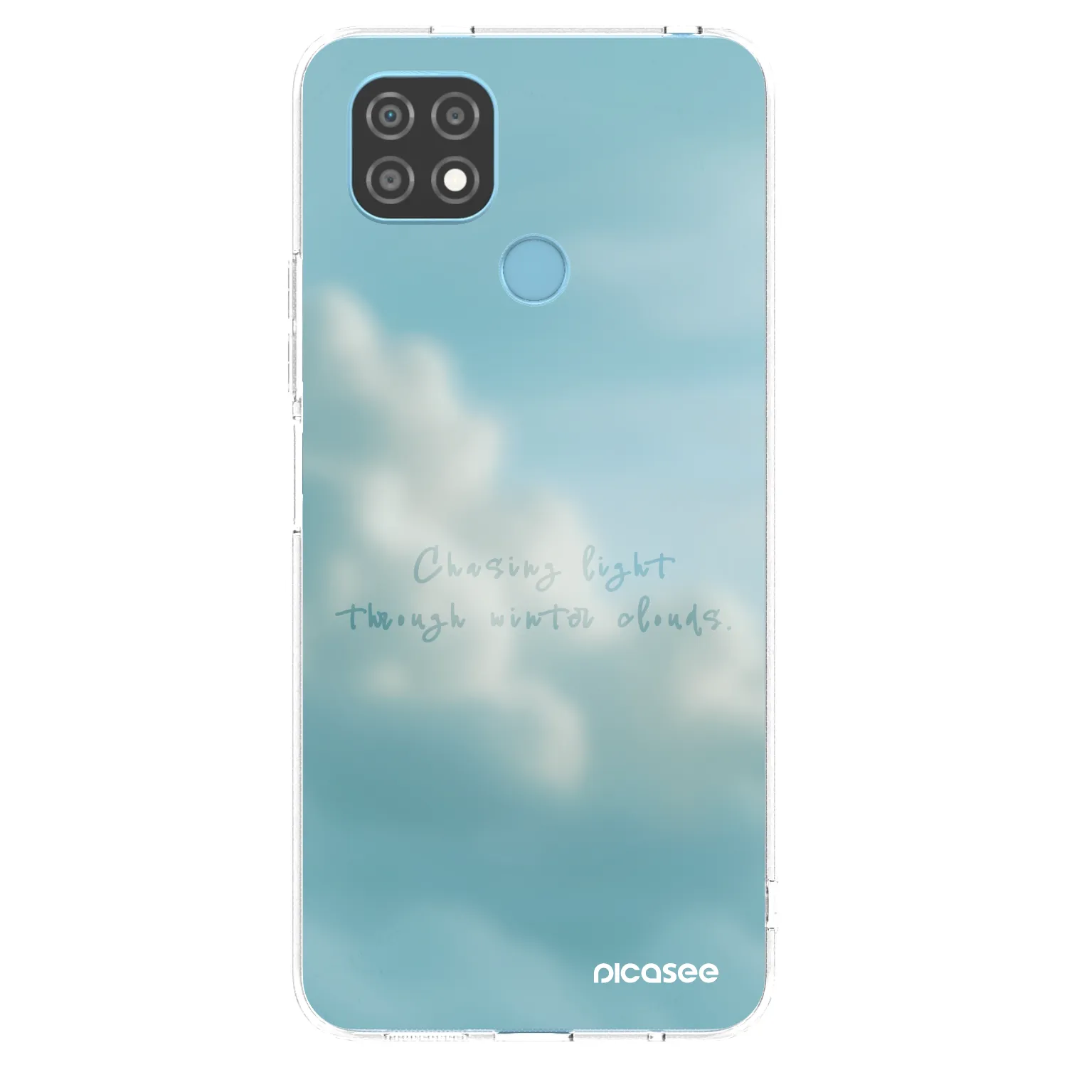 Picasee διαφανής θήκη σιλικόνης Realme C21 - CHASiNG LIGHT