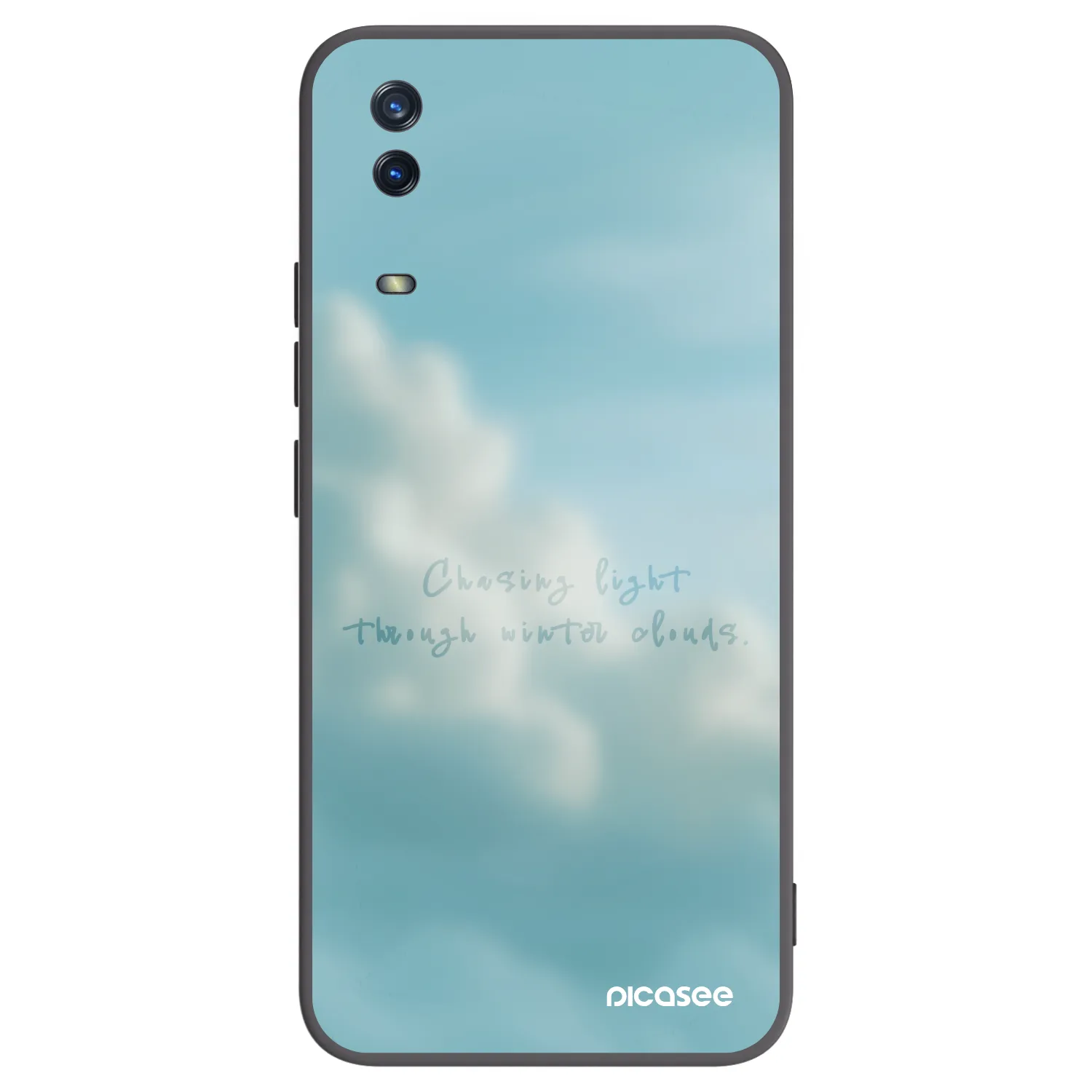 Picasee Μαύρη θήκη σιλικόνης για Vivo Y11s - CHASiNG LIGHT
