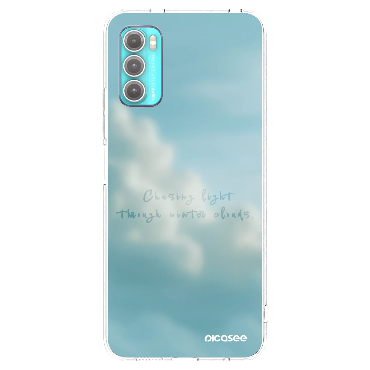 Picasee διαφανής θήκη σιλικόνης Motorola Moto G60 - CHASiNG LIGHT