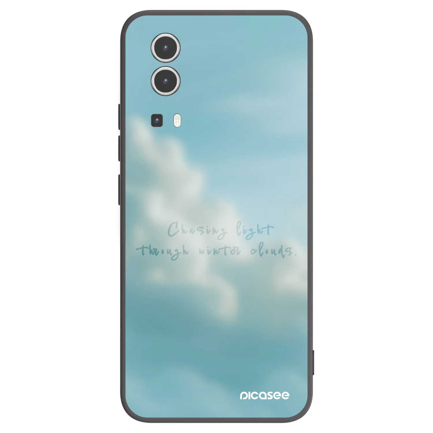 Picasee Μαύρη θήκη σιλικόνης για Vivo Y72 5G - CHASiNG LIGHT