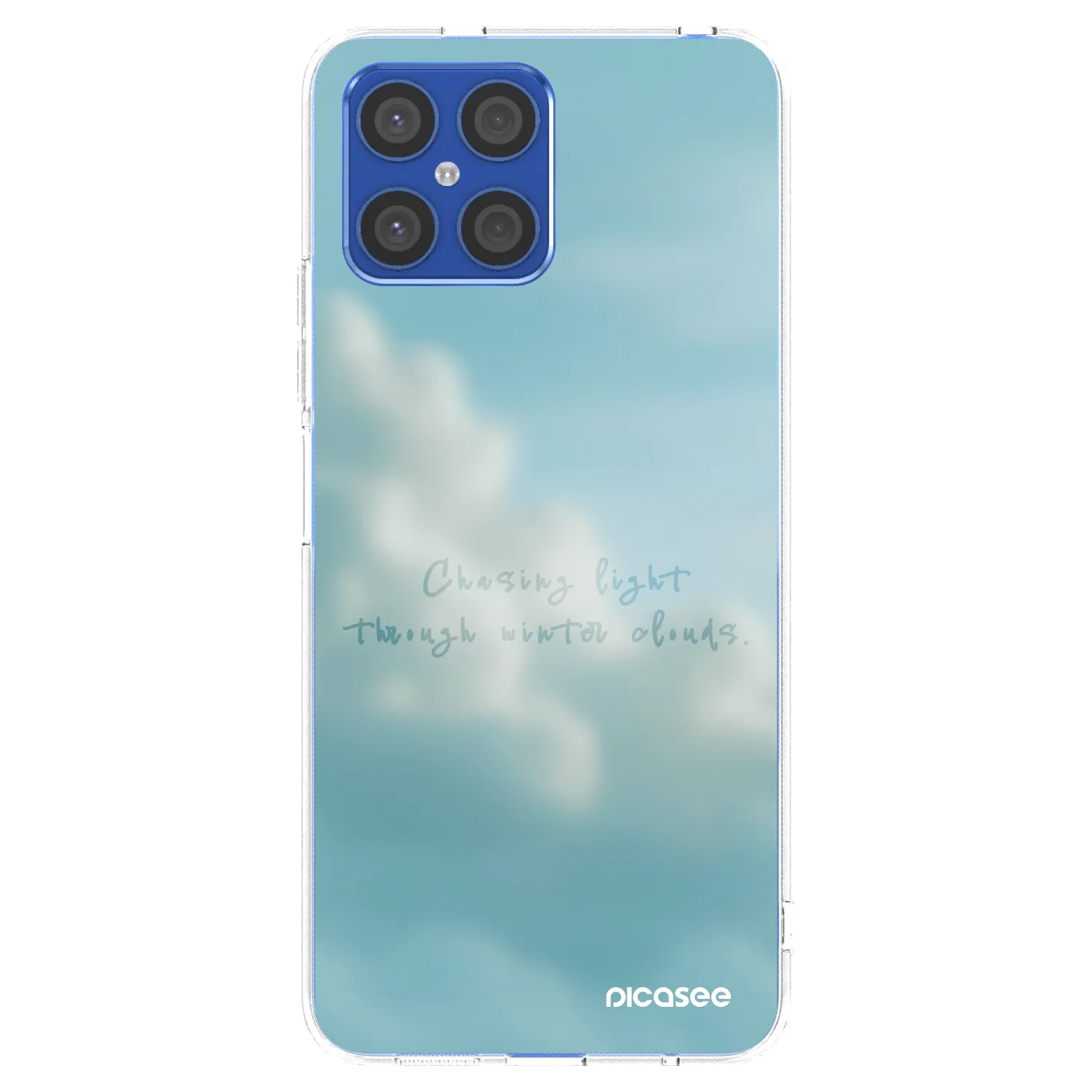 Picasee διαφανής θήκη σιλικόνης Honor X8 4G - CHASiNG LIGHT