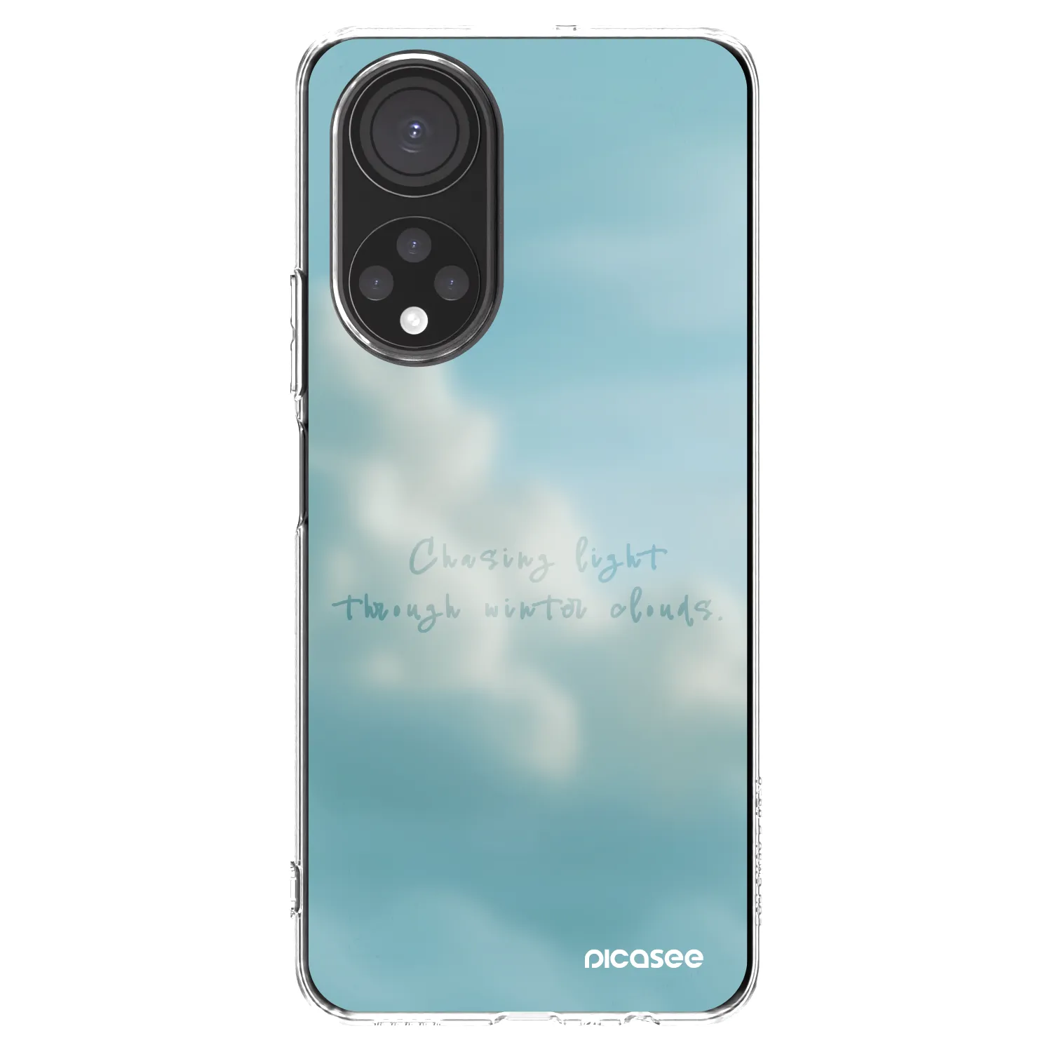 Picasee διαφανής θήκη σιλικόνης Honor X7 - CHASiNG LIGHT
