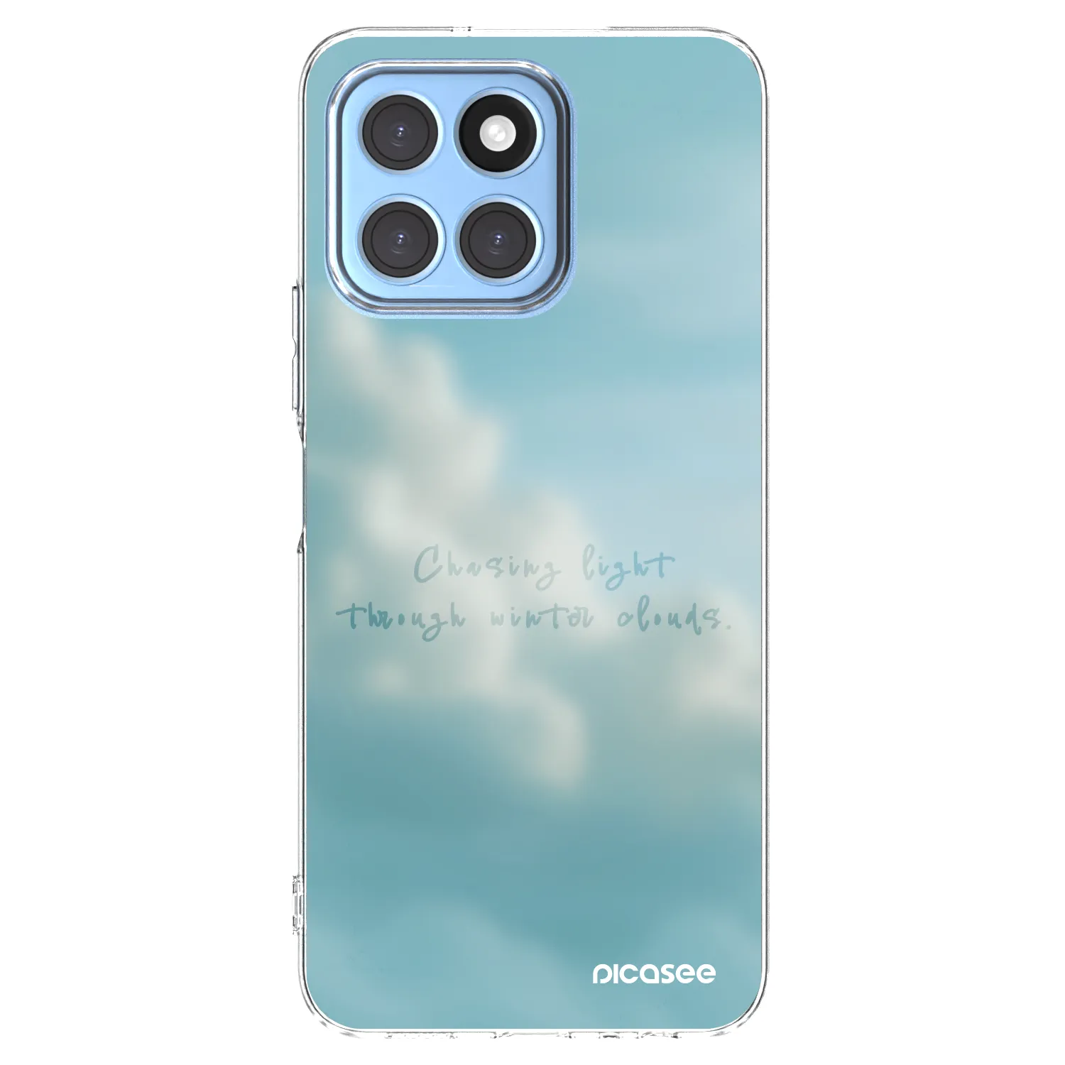 Picasee διαφανής θήκη σιλικόνης Honor X8 5G - CHASiNG LIGHT