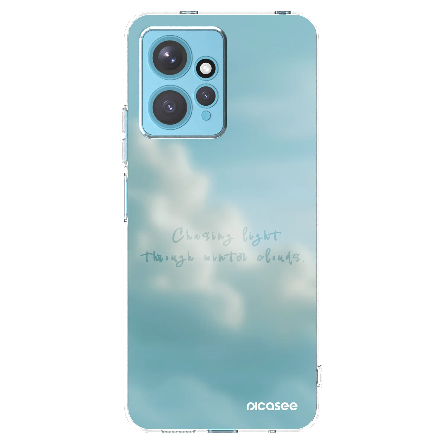 Picasee διαφανής θήκη σιλικόνης Xiaomi Redmi Note 12 4G - CHASiNG LIGHT
