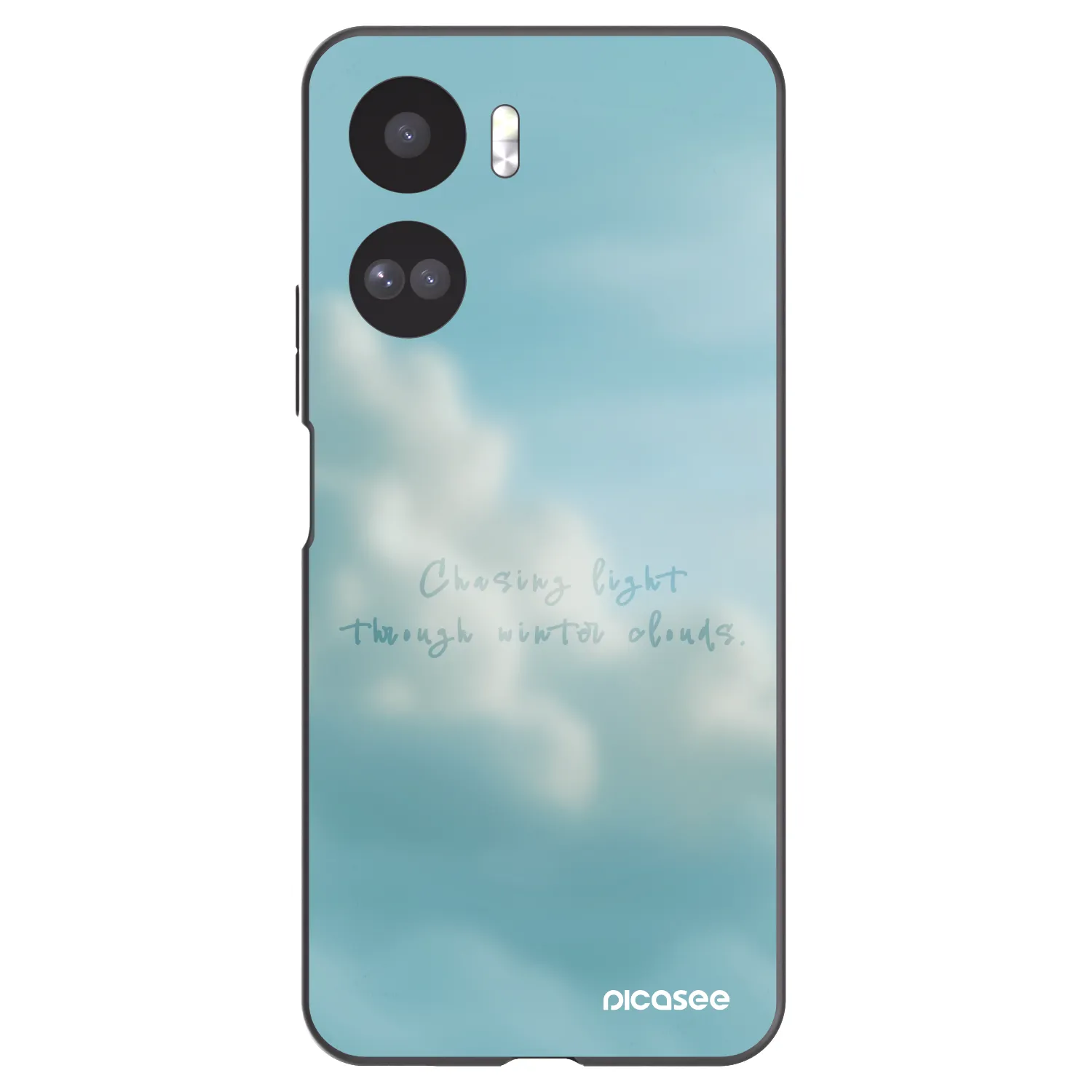Picasee Μαύρη θήκη σιλικόνης για Honor 90 Lite 5G - CHASiNG LIGHT