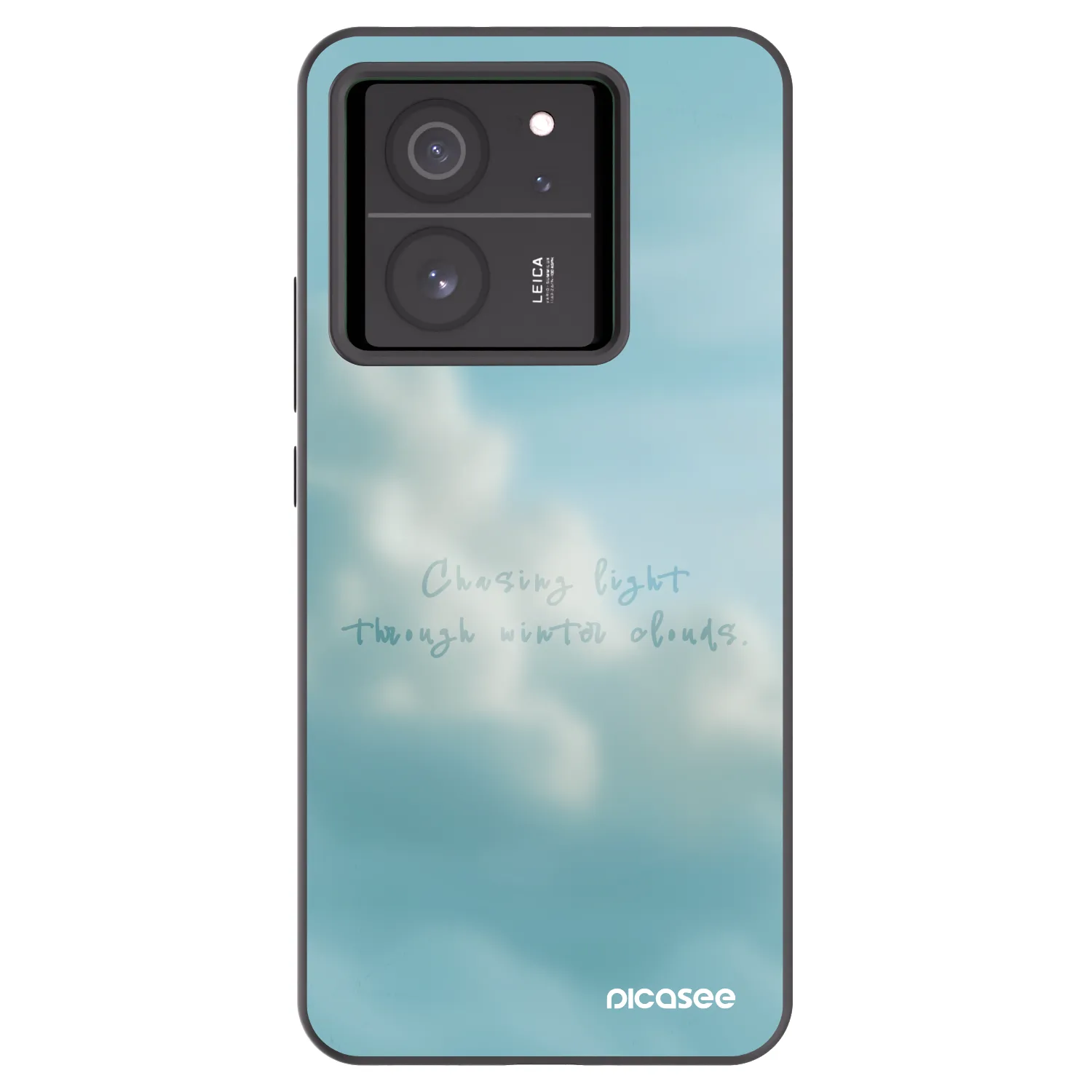 Picasee Μαύρη θήκη σιλικόνης για Xiaomi 13T Pro - CHASiNG LIGHT