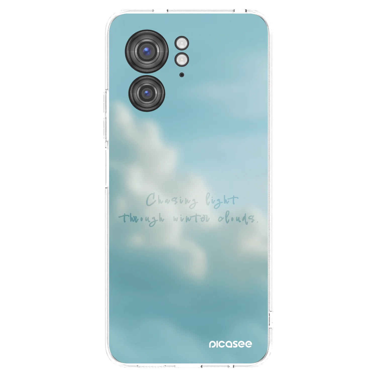 Picasee διαφανής θήκη σιλικόνης Motorola Edge 40 - CHASiNG LIGHT