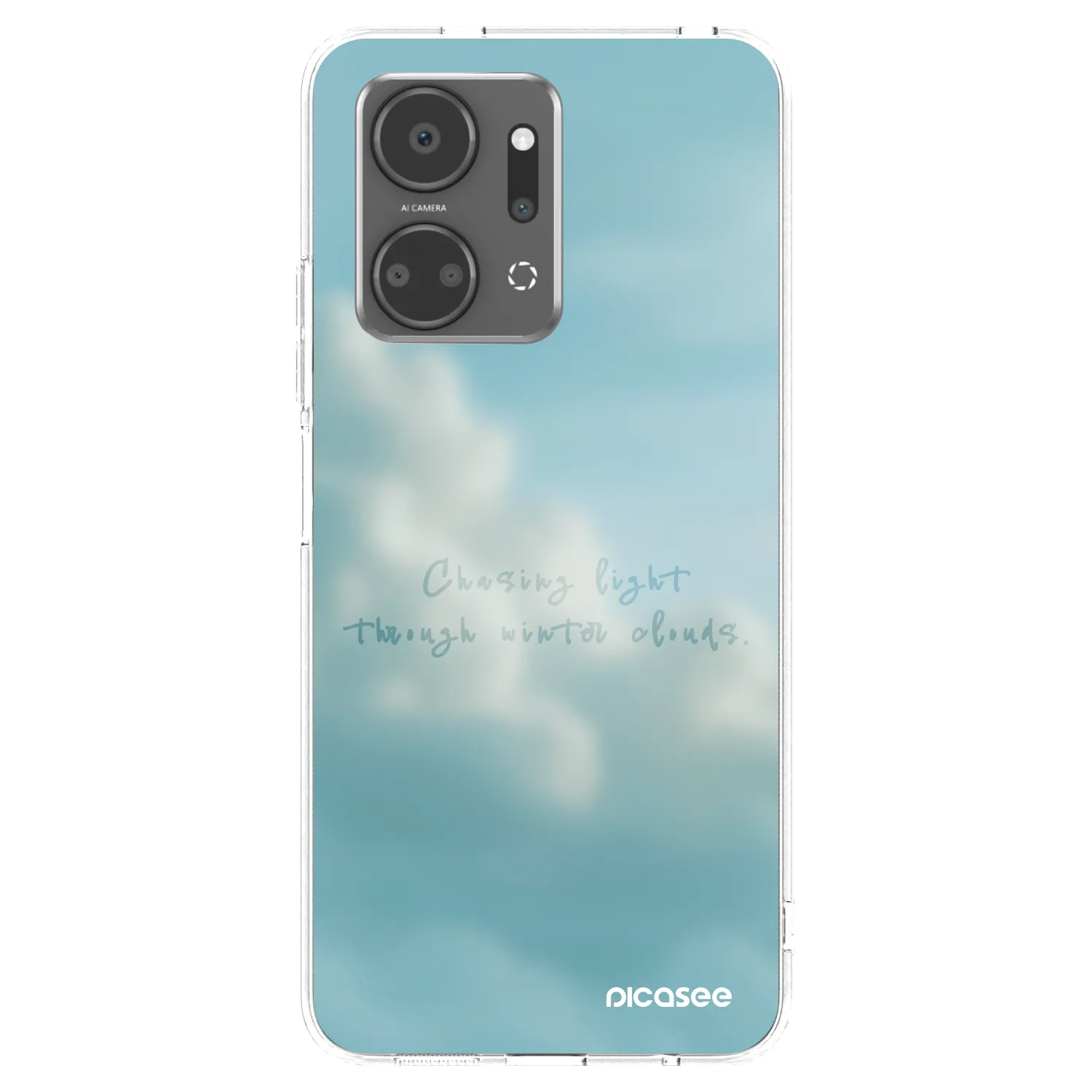 Picasee διαφανής θήκη σιλικόνης Honor X7a - CHASiNG LIGHT