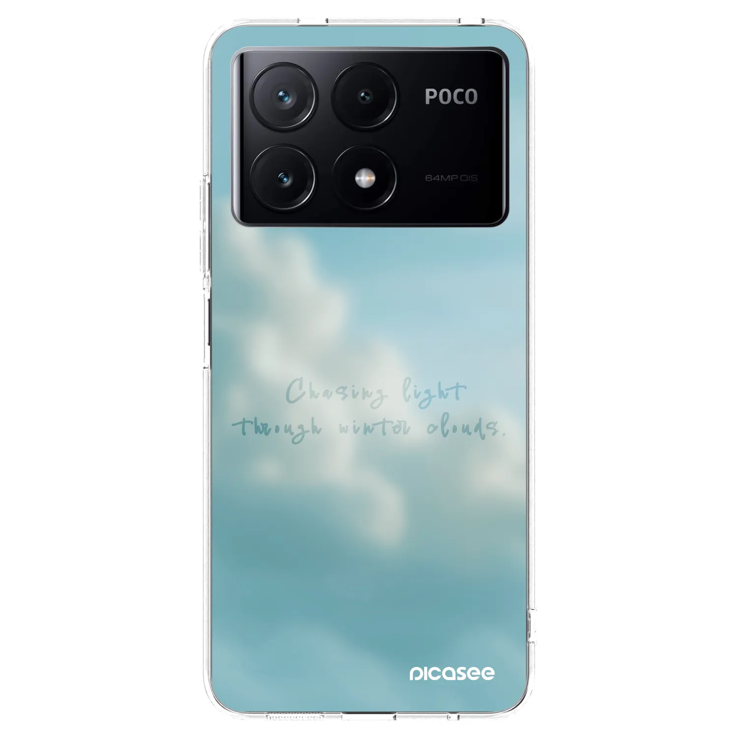 Picasee διαφανής θήκη σιλικόνης Xiaomi Poco X6 Pro - CHASiNG LIGHT