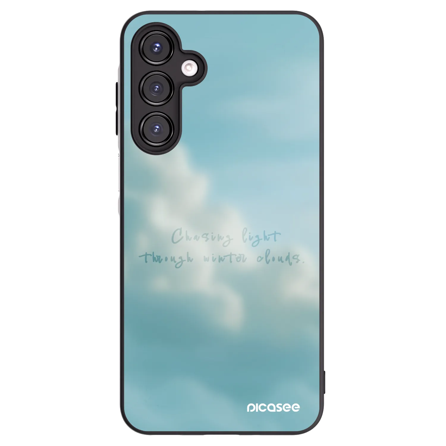 Picasee Μαύρη θήκη σιλικόνης για Samsung Galaxy A16 5G - CHASiNG LIGHT