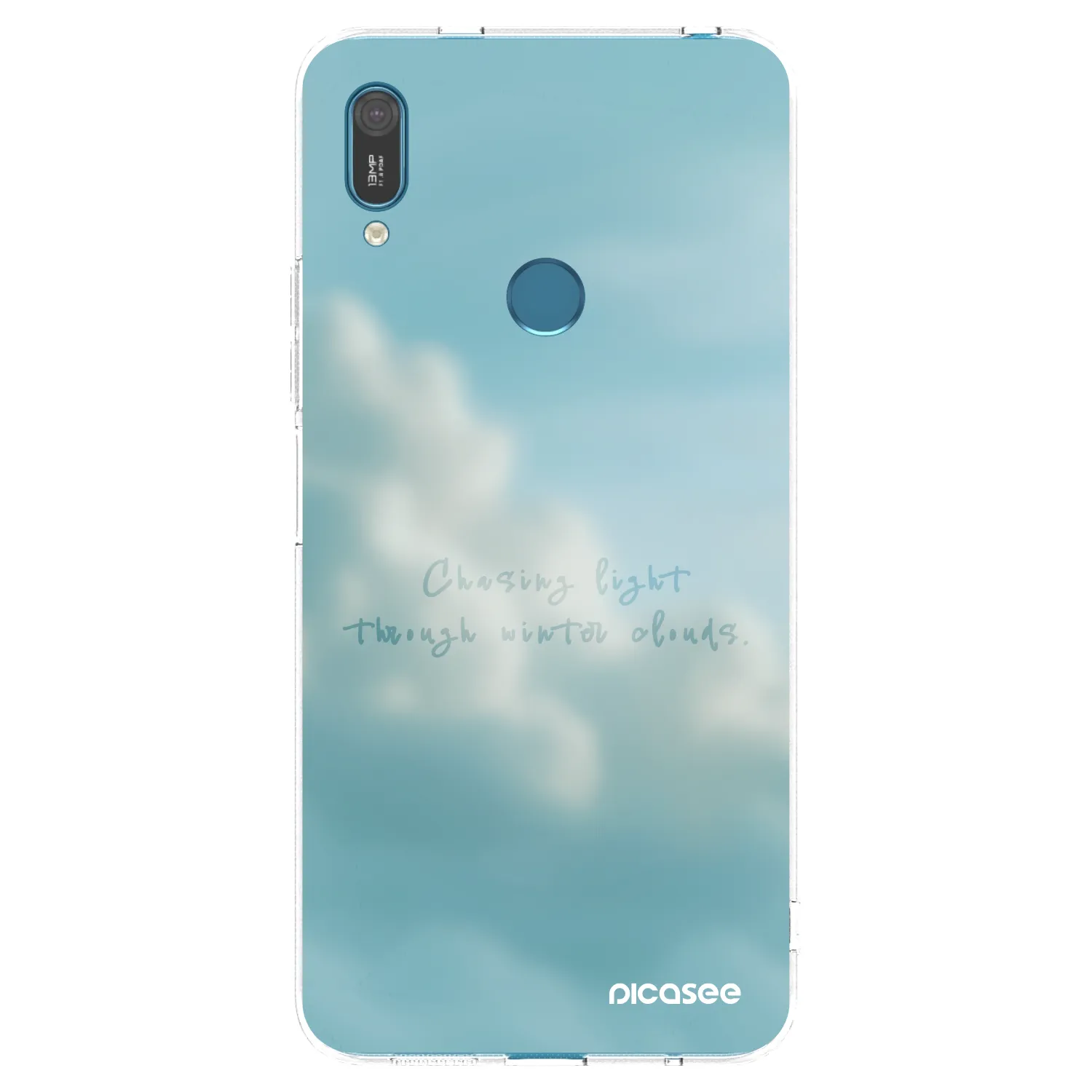 Picasee διαφανής θήκη σιλικόνης Huawei Y7 2019 - CHASiNG LIGHT