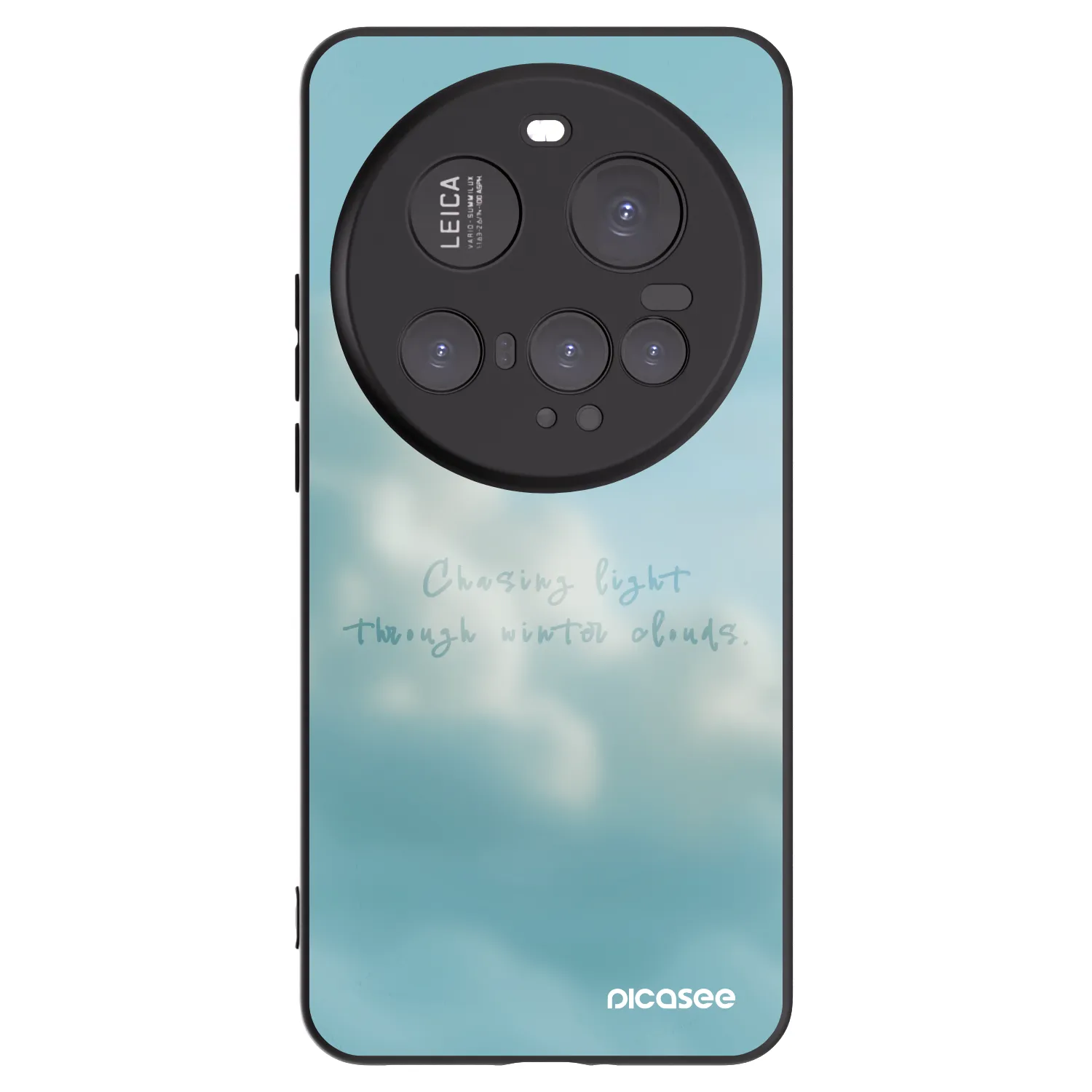 Picasee Μαύρη θήκη σιλικόνης για Xiaomi 15 Ultra - CHASiNG LIGHT