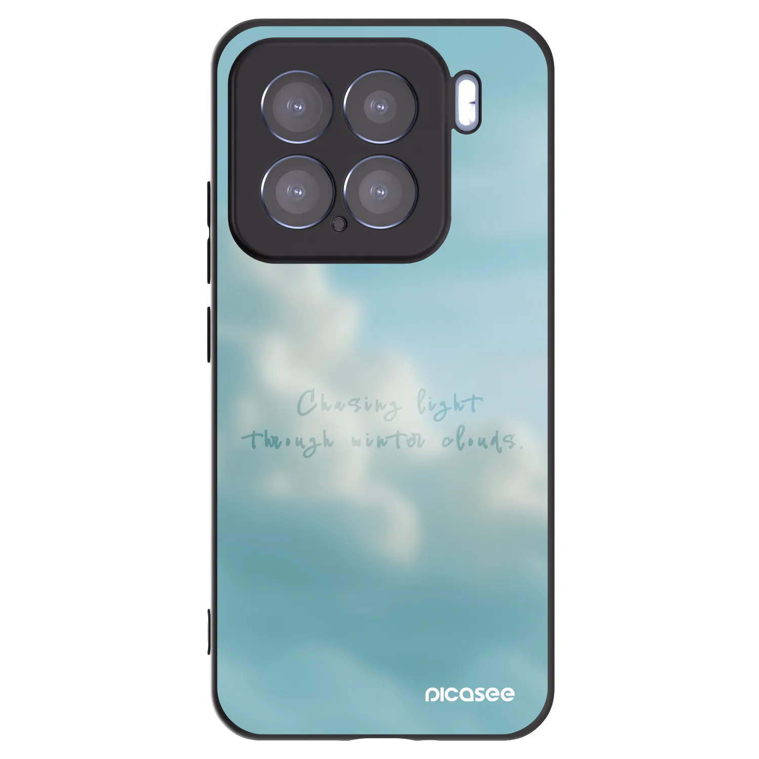 Picasee Μαύρη θήκη σιλικόνης για Xiaomi 15 - CHASiNG LIGHT