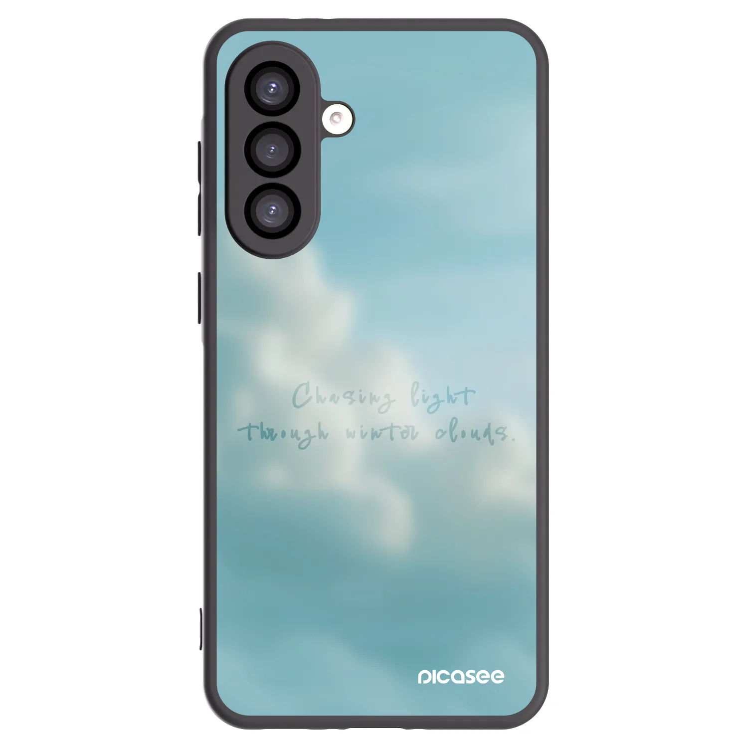 Picasee Μαύρη θήκη σιλικόνης για Samsung Galaxy A26 5G A266B - CHASiNG LIGHT